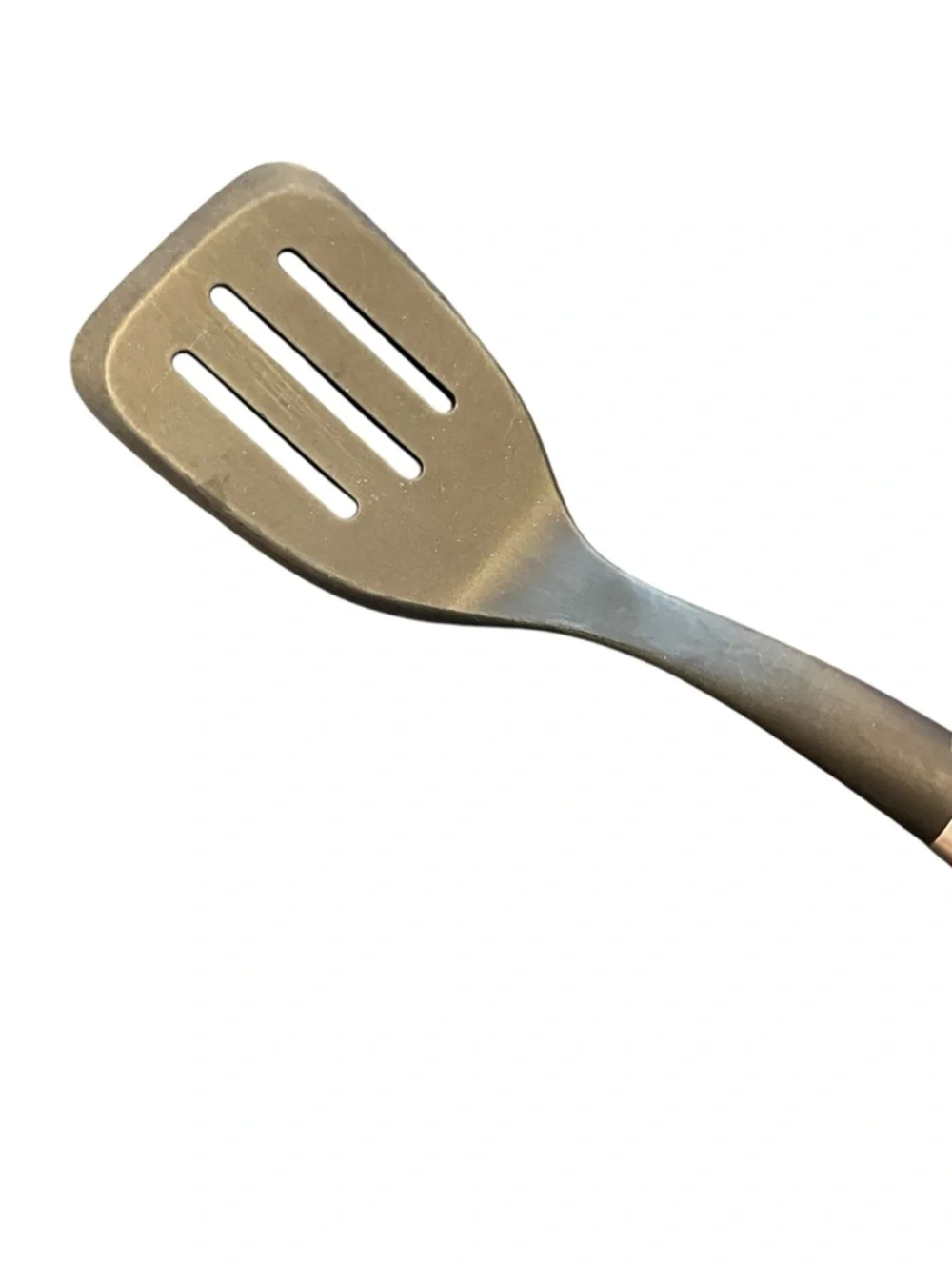 Kitchenaid black red nylon heavy duty slotted spatula